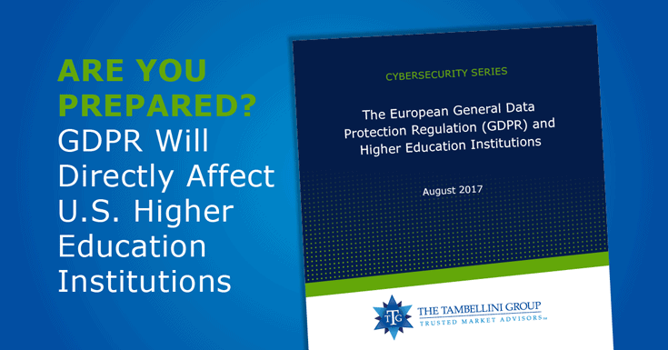 2017 Guide to GDPR and Higher Education Institutions