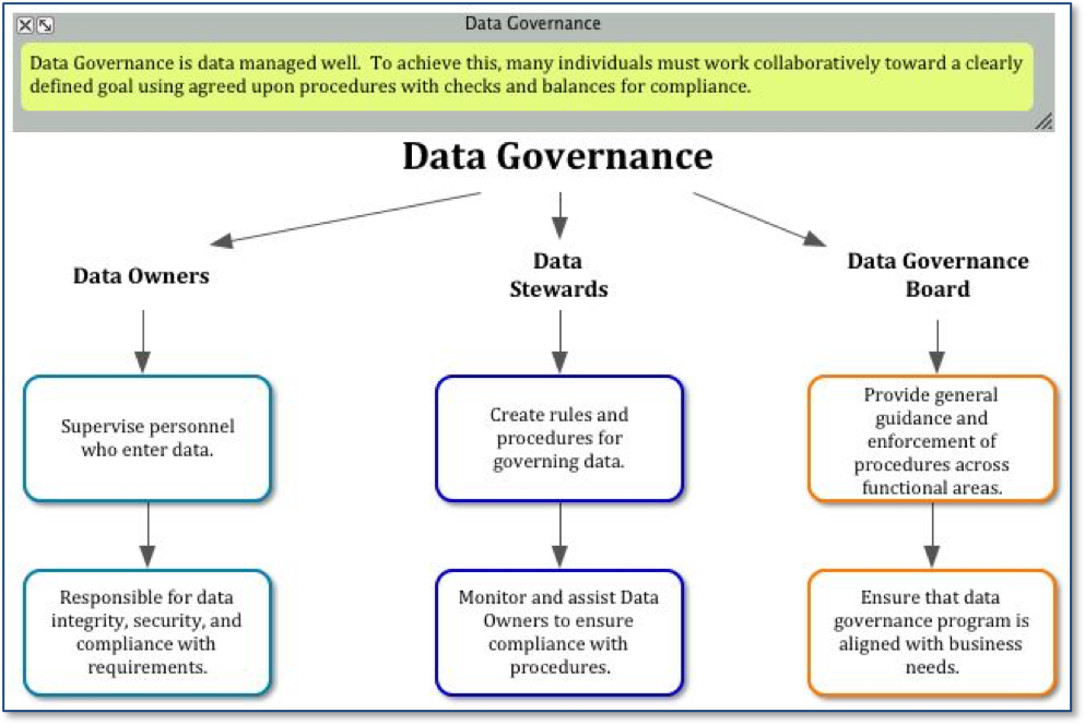 Objectives of Data Governance for New River CTC