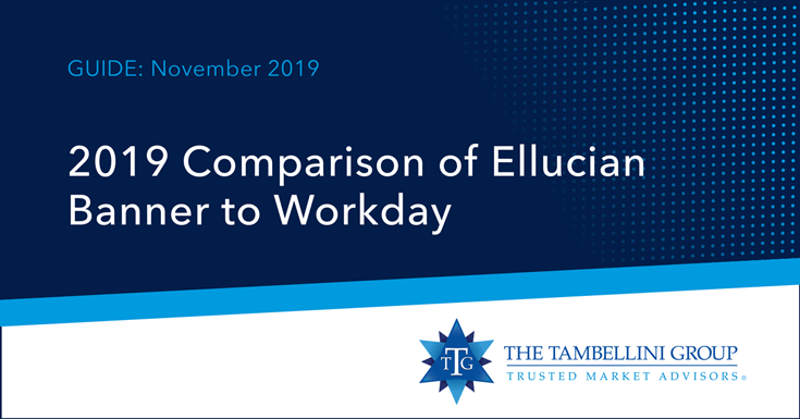 Comparison of Ellucian Banner to Workday Guide