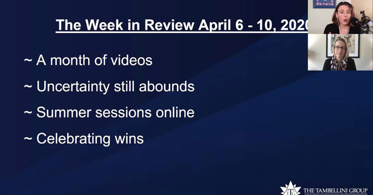 Higher Ed & COVID-19: Week in Review (April 6-10, 2020)