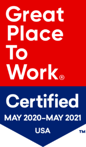 Great Place to Work-Certified 2020-2021
