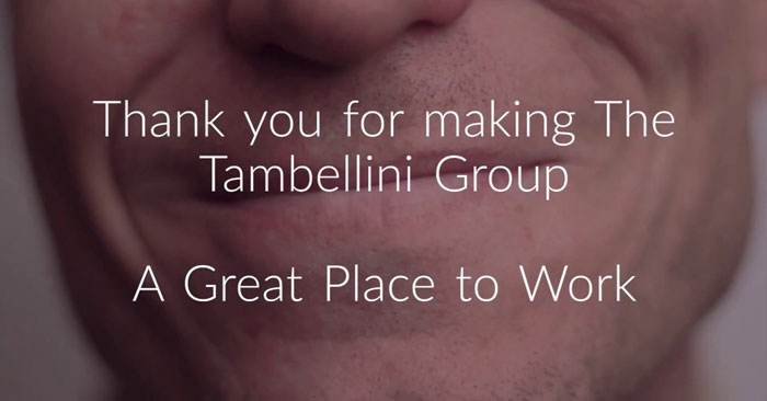 Tambellini is Great Place to Work-Certified