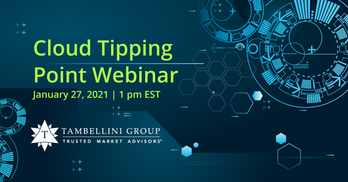 Cloud Tipping Point Webinar Graphic