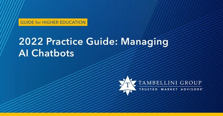 2022 Practice Guide: Managing AI Chatbots from Tambellini Group