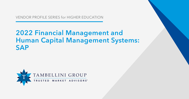 2022 Finance and HCM Vendor Profile Series: SAP
