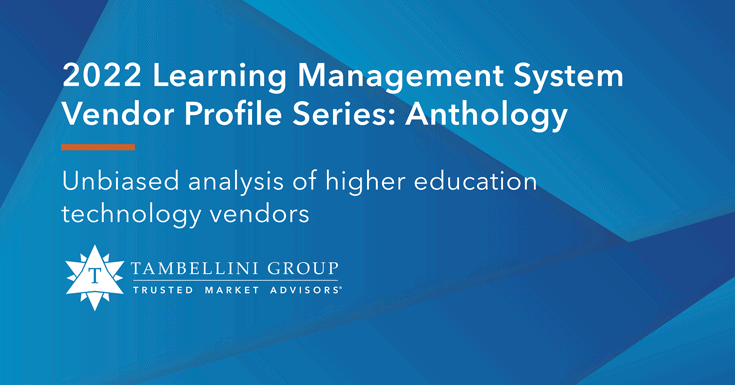 read LMS Vendor Profile Series: Anthology by Tambellini Group