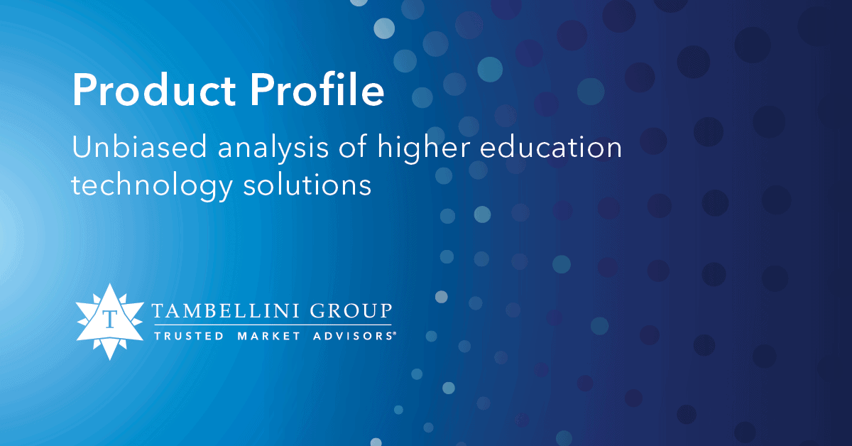2022 Student Analytics Platforms Product Profile Series HelioCampus