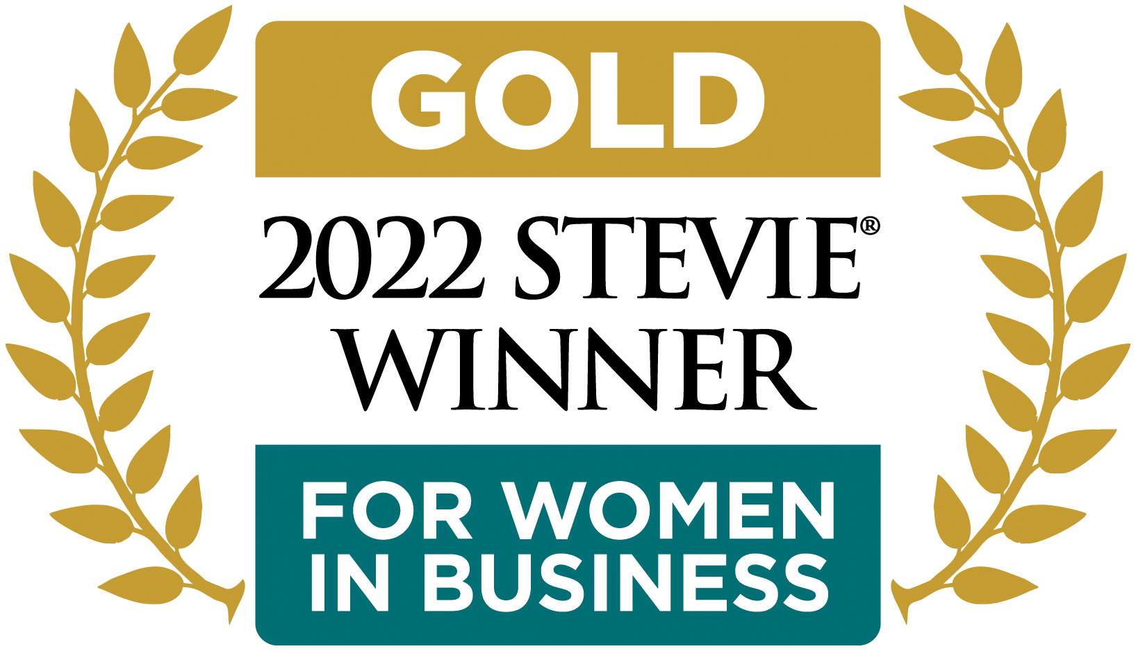 2022 Gold Stevie® Award for Women in Business