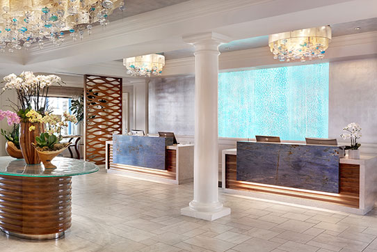 Balboa Bay Resort lobby