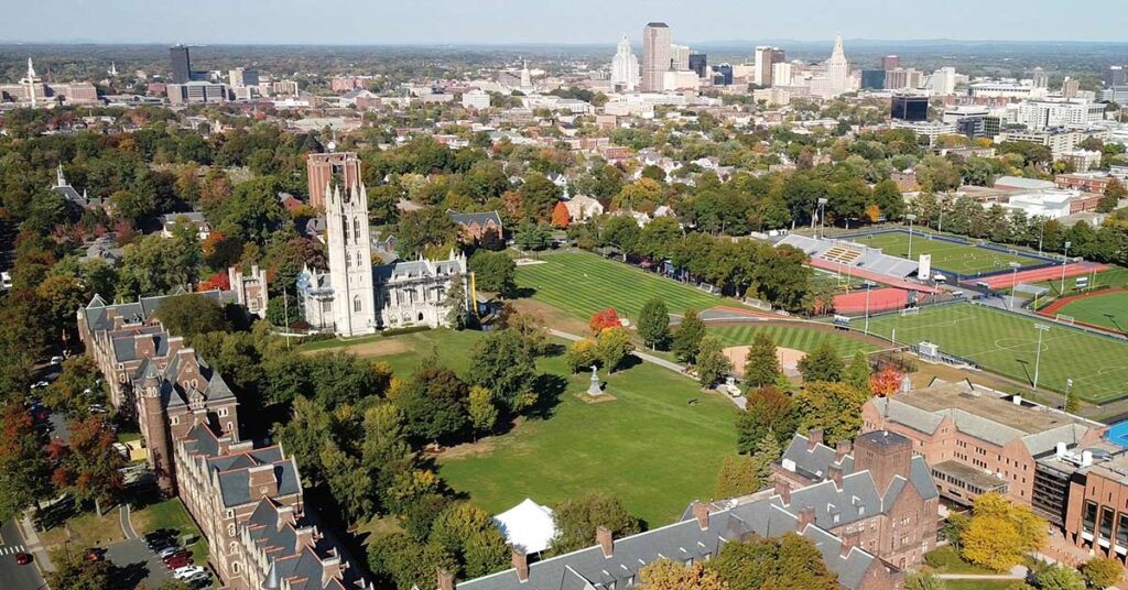Trinity College skyline