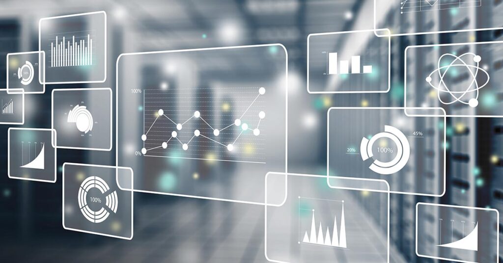 multiple screens fo big data analytics