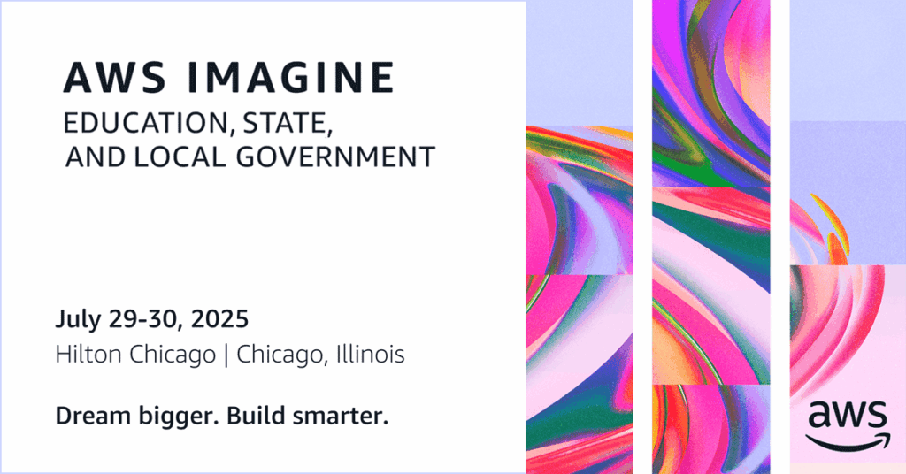 AWS Imagine 2025 event graphic