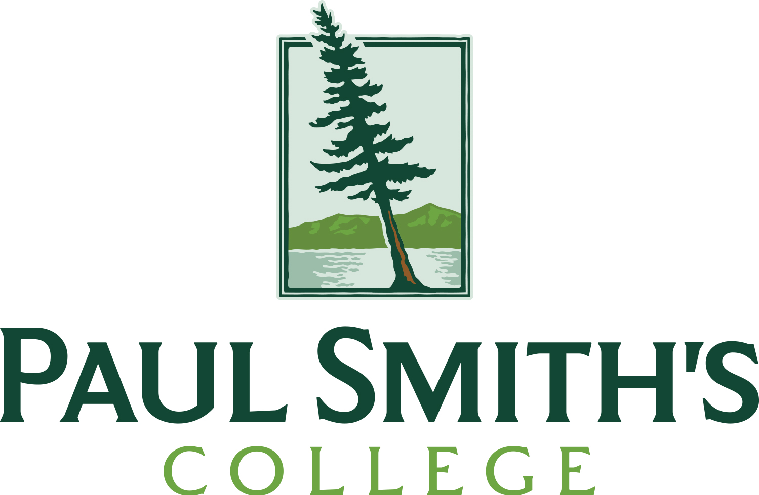 Paul Smith’s College logo stacked