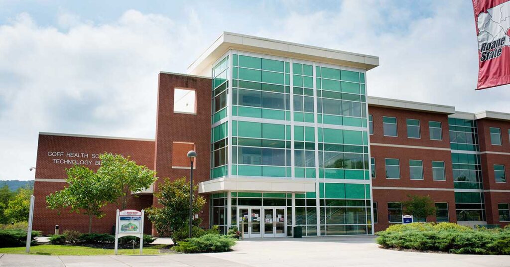 Goff Health Sciences and Technology Building on the Oak Ridge campus of Roane State Community College